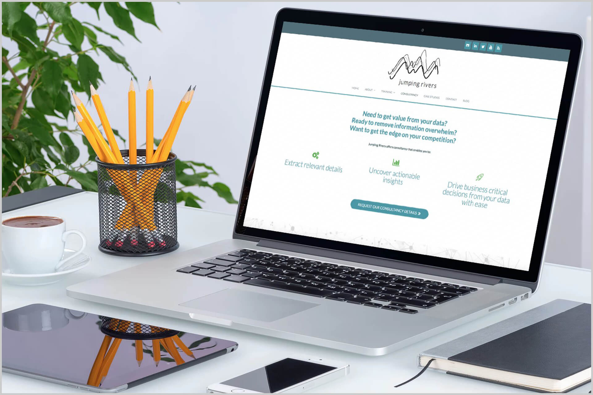 Website Support for Data Sciences