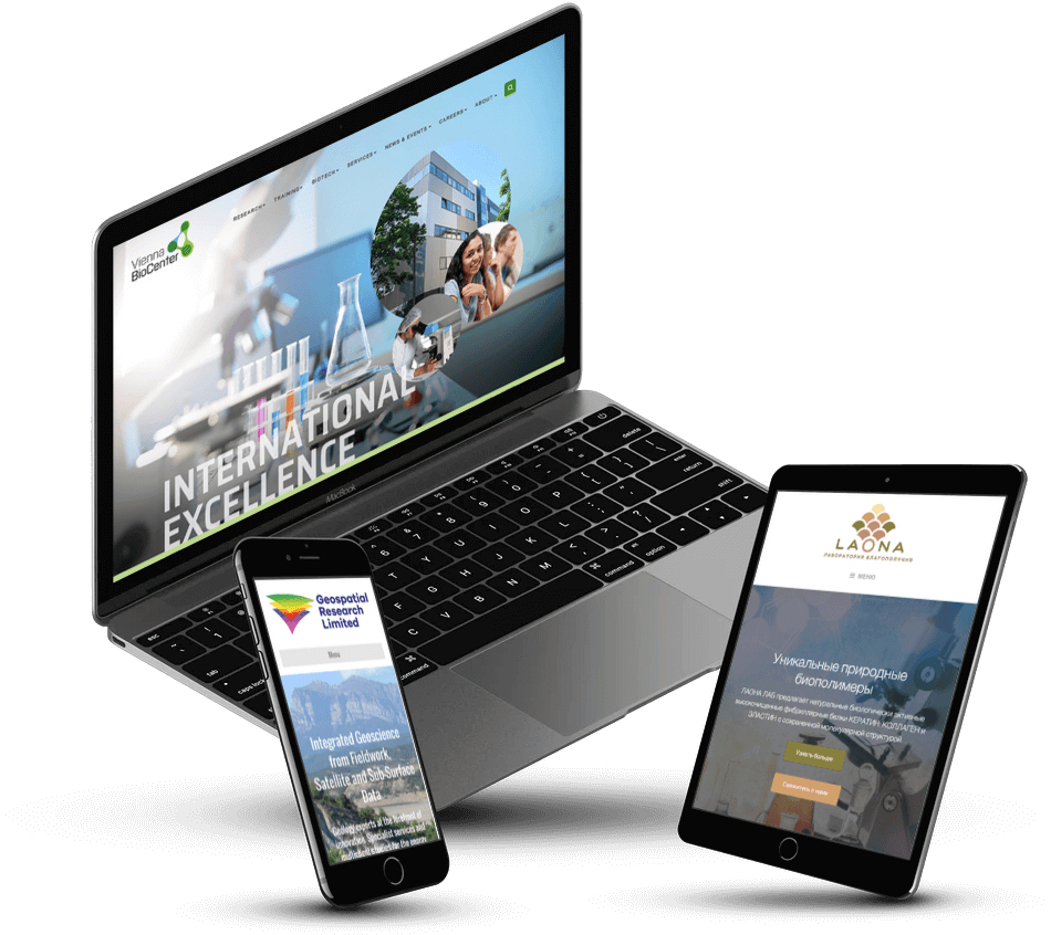 Design Impact for High Growth Life Sciences-3 Website Design for Life Sciences